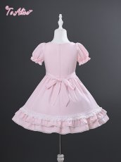 画像4: 【ToAlice Kids】TZL1726 RibbonDollyワンピース (4)