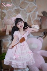 画像7: 【送料無料】【ToAlice Kids】TZL1726 RibbonDollyワンピース《予約受付》 (7)