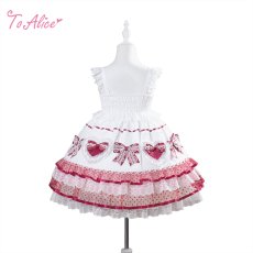 画像2: 【送料無料】【ToAlice Kids】TZL1742 sweet dreamsドレス《予約受付》 (2)