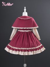 画像6: 【送料無料】【ToAlice Kids】TZL848野いちご刺繡ケープ《予約受付》 (6)