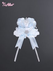 画像2: 【送料無料】【ToAlice Kids】TZS4 雪の結晶リボンクラウンミニハット《予約受付》 (2)