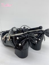 画像8: 【To Alice】Z292 パールリボンパンプス (8)