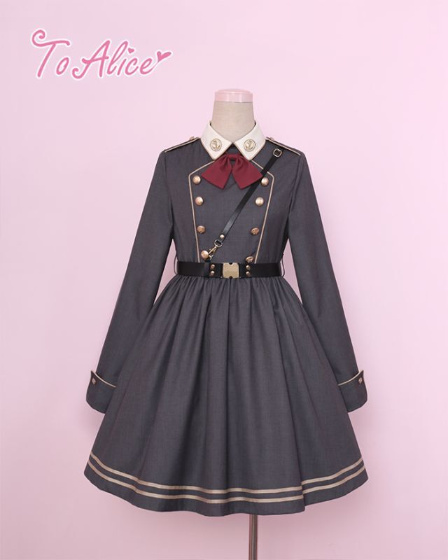 ToAlice】C3381ミリタリーワンピース【30％OFF】 - To Alice