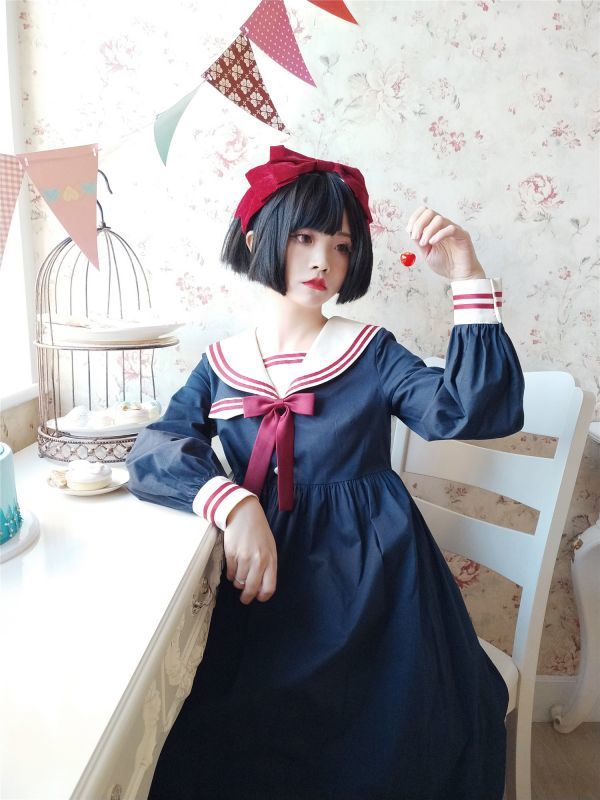 To Alice C5199セーラーワンピース 50 Off To Alice