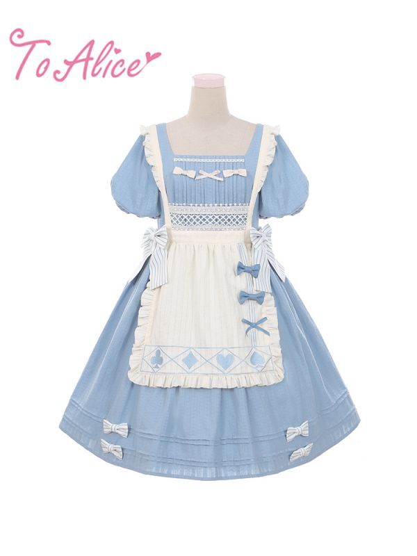 Last One Toalice C6422アリスコットンワンピースセット 40 Off To Alice