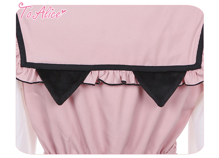 ToAlice】C7385黒猫セーラーチュニック【30％OFF】 - To Alice