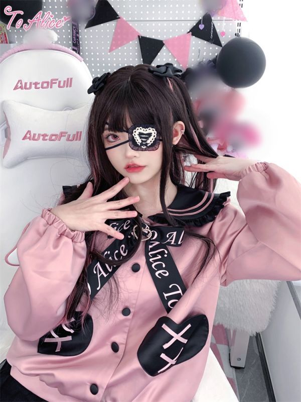 ToAlice】C7519ハートポケットうさみみセーラーアウター【30%OFF
