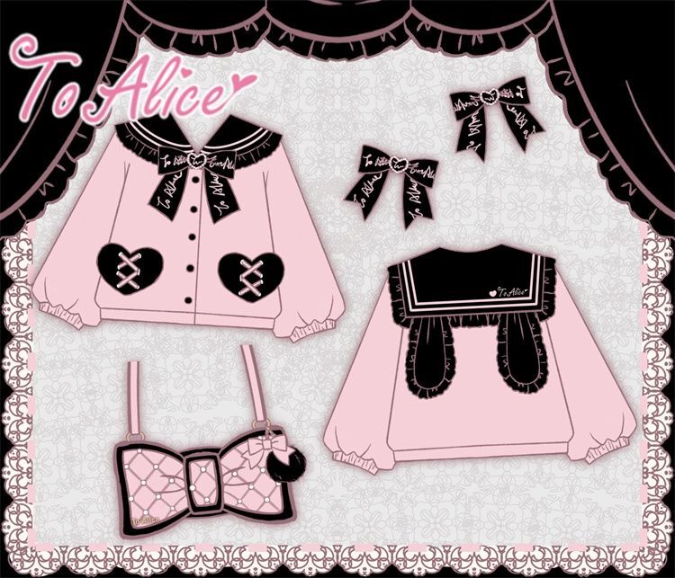 ToAlice】C7519ハートポケットうさみみセーラーアウター【30%OFF