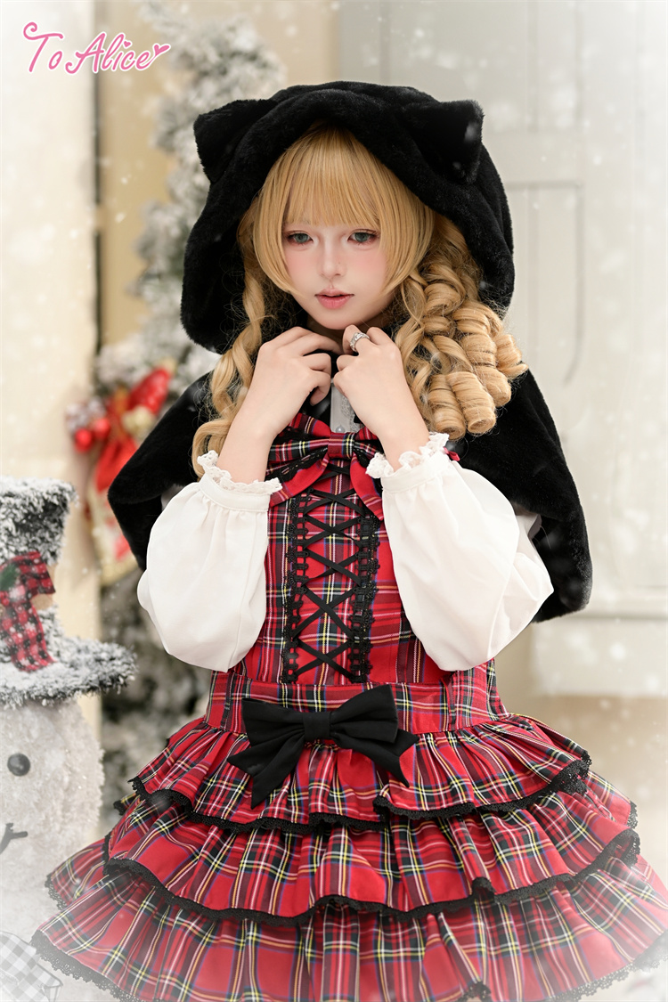 画像31: 【送料無料】C8816 お人形さんティアードサロペットスカート《予約受付》 (31)