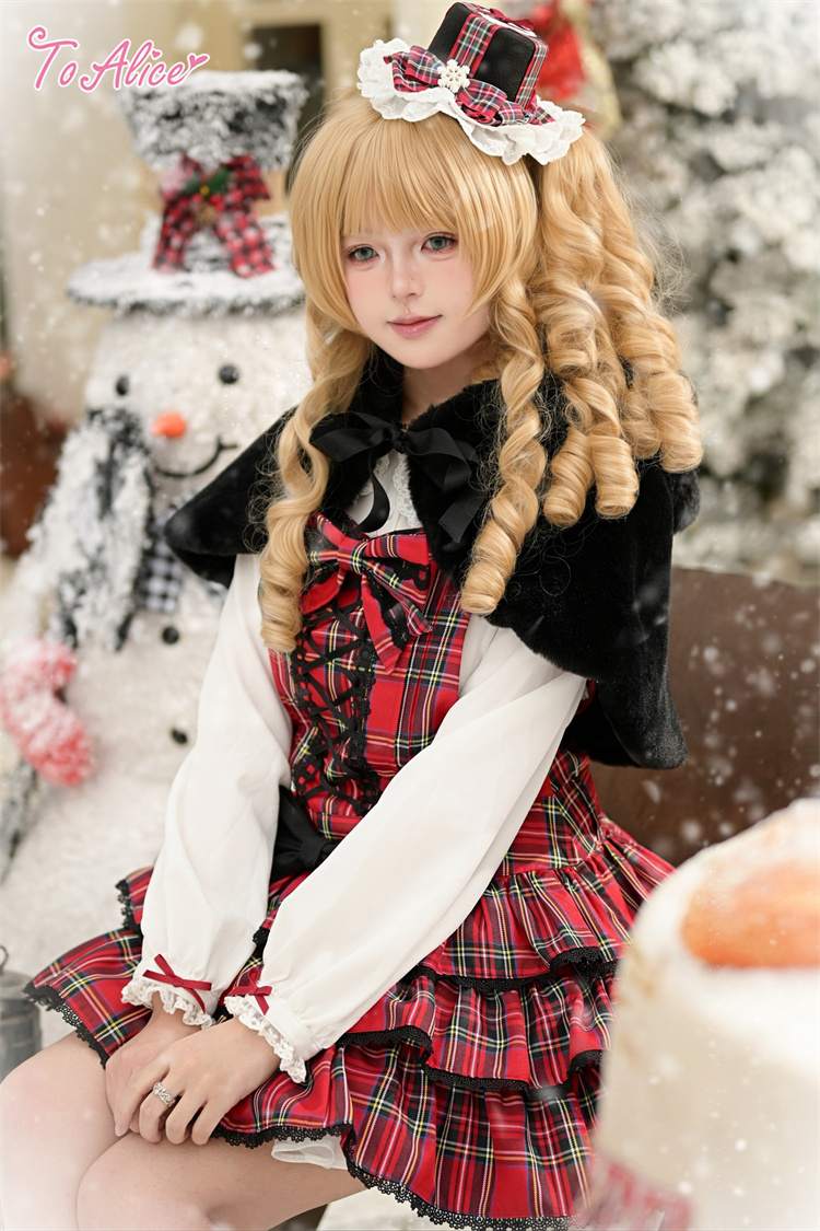 画像18: 【送料無料】C8816 お人形さんティアードサロペットスカート《予約受付》 (18)