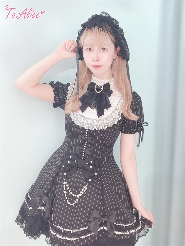 画像38: 【BlackShamrock】 F171 DollyBlackワンピース (38)