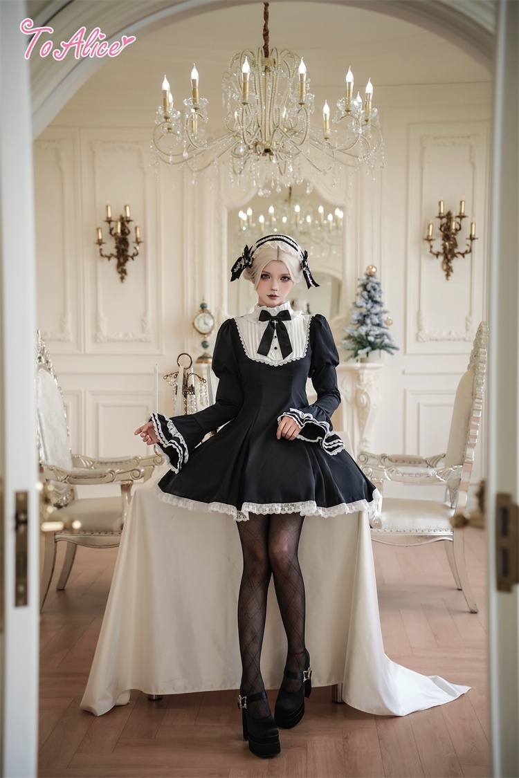 画像4: 【送料無料】FS137 クラシッククロスクリップ付きヘッドドレス《予約受付》【計5000円以上】 (4)