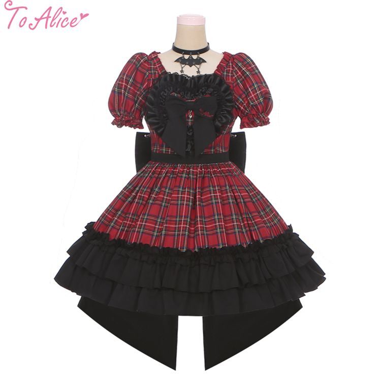 ToAlice】L1344ビッグハートフリルワンピース【10%OFF】 - To Alice