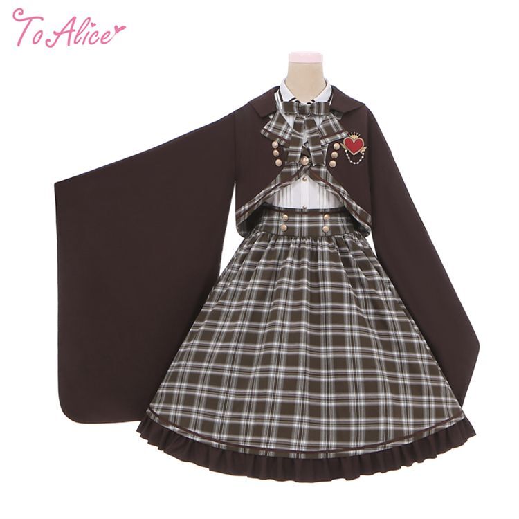 Last one】【ToAlice】L1362【DC】文豪学院生スカート【50%OFF
