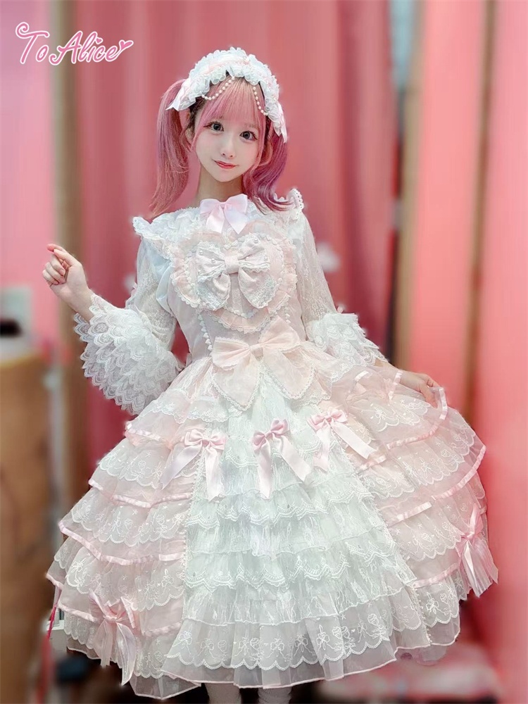 ToAlice】LS266 リボン×パールヘッドドレス - To Alice