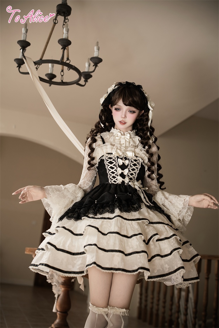 ビスクドール アーテー リプロ AT ブラックドレス 黒 シェルカメオ アクセ ビスクドール アーテー AT トロピカルアイ 海外作家様 リプロ ドレス