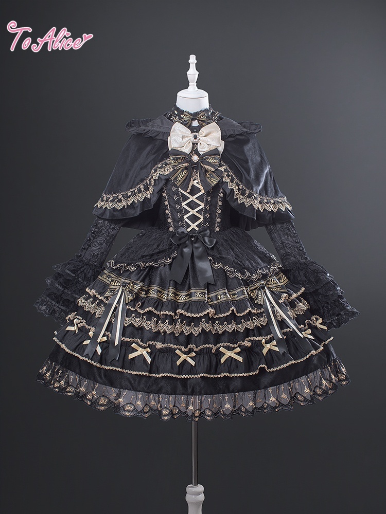 ゴシック チョーカー ハート レース リボン 黒 ハロウィン /深淵の庭の守護者 送料無料】LS330 Noir Doll はしごレースリボンチョーカー《予約受付