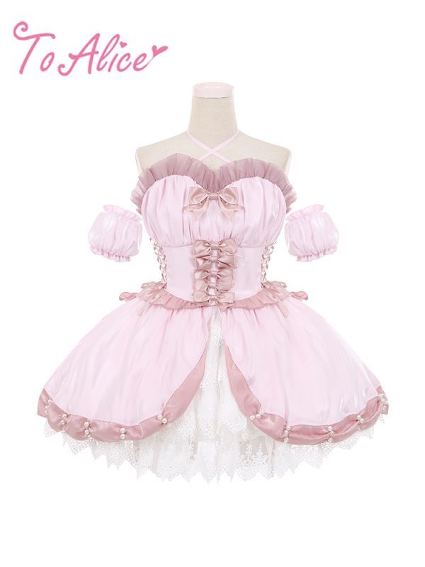 ToAlice】L801魔法少女×花嫁ミニ丈ドレス【ドレス単品】【10％OFF 