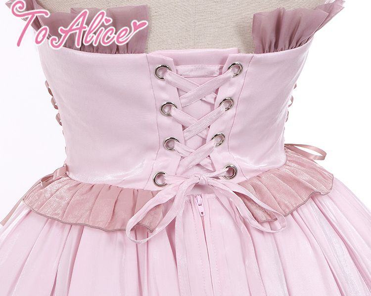 ToAlice】L801魔法少女×花嫁ミニ丈ドレス【ドレス単品】【10％OFF 