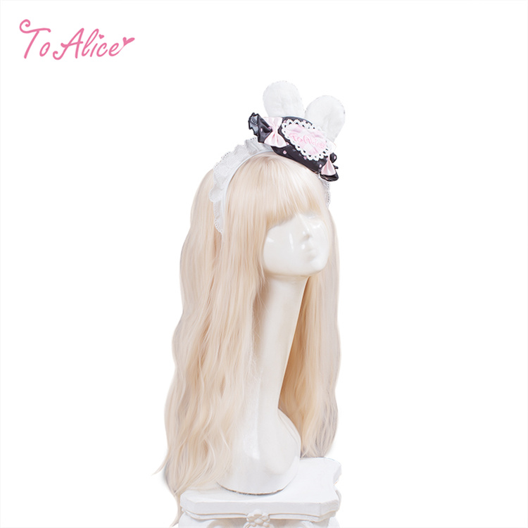 画像1: 【ToAlice】 LS85キャンディドールうさ耳カチューシャ (1)