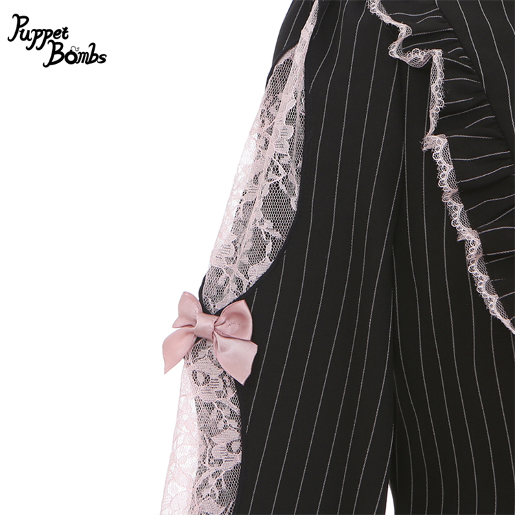 画像4: 【PuppetBombs】Q104 リボンデコセットアップ【30%OFF】 (4)