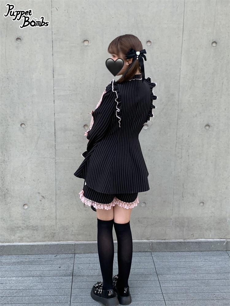 画像16: 【PuppetBombs】Q104 リボンデコセットアップ【30%OFF】 (16)