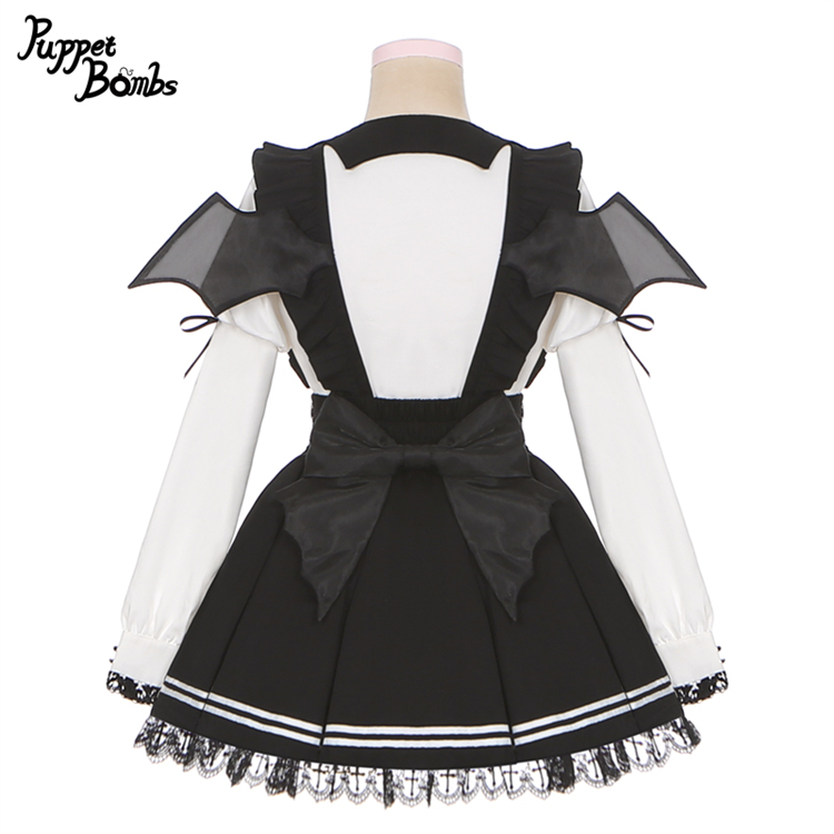 画像6: 【PuppetBombs】Q261 小悪魔羽サス付きスカート【30%OFF】 (6)