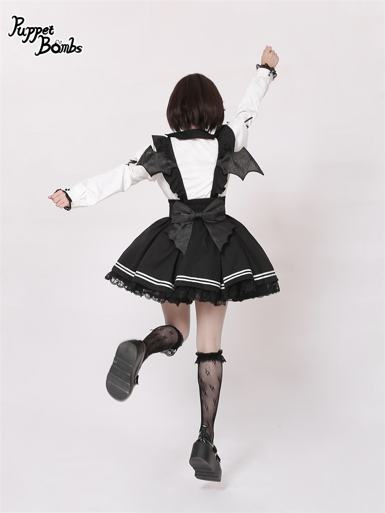 画像19: 【PuppetBombs】Q261 小悪魔羽サス付きスカート【30%OFF】 (19)