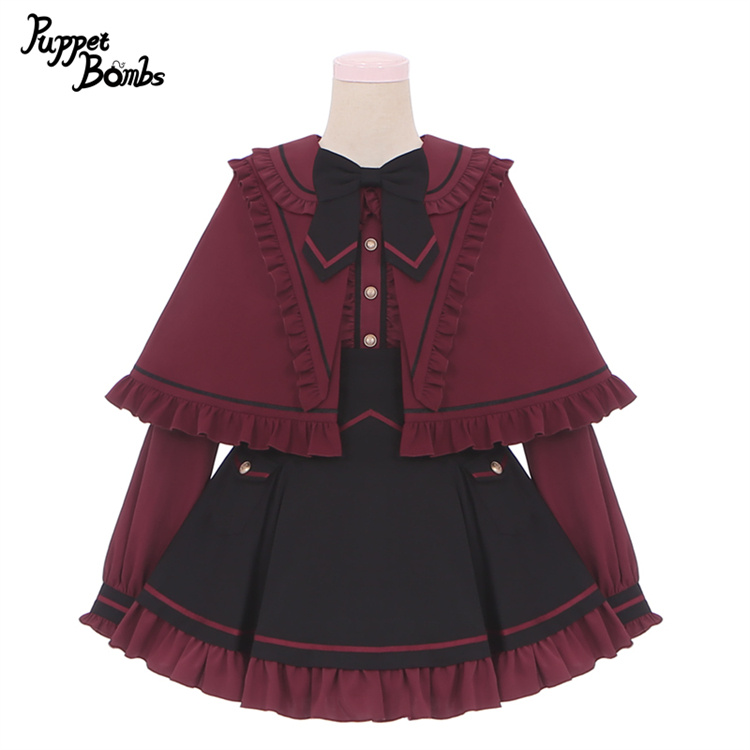 画像6: 【PuppetBombs】Q295 黒魔法少女の学園制服ブラウス【30%OFF】 (6)