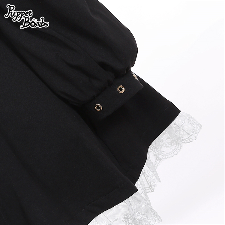 画像6: 【PuppetBombs】Q303 2Wayお袖ベルトデザインワンピース【30%OFF】 (6)