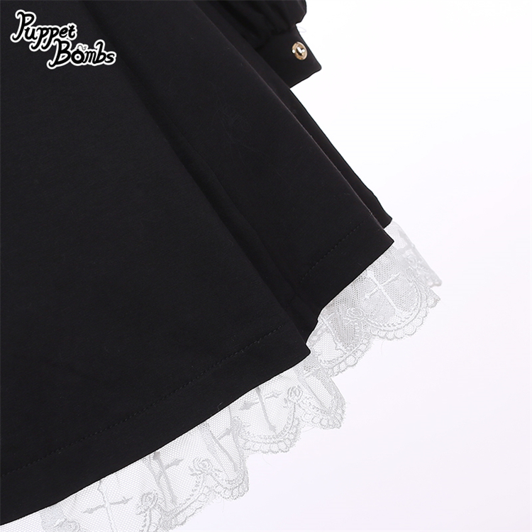 画像7: 【PuppetBombs】Q303 2Wayお袖ベルトデザインワンピース【30%OFF】 (7)