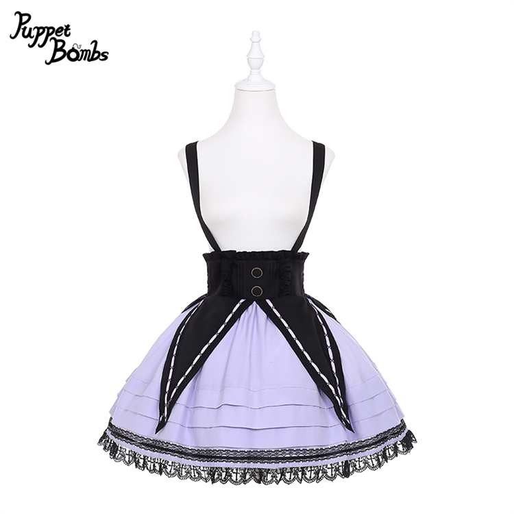 画像1: 【PuppetBombs】Q398 マジシャンガールスカート (1)