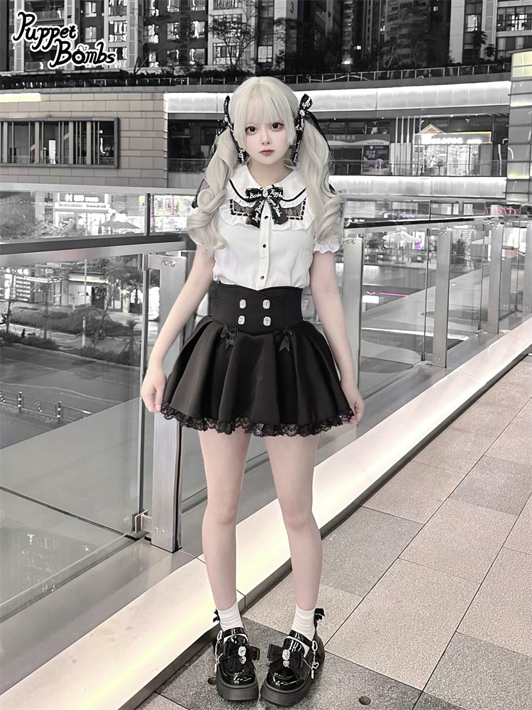 画像8: 【PuppetBombs】Q404 ミニフレアビジュースカパン (8)