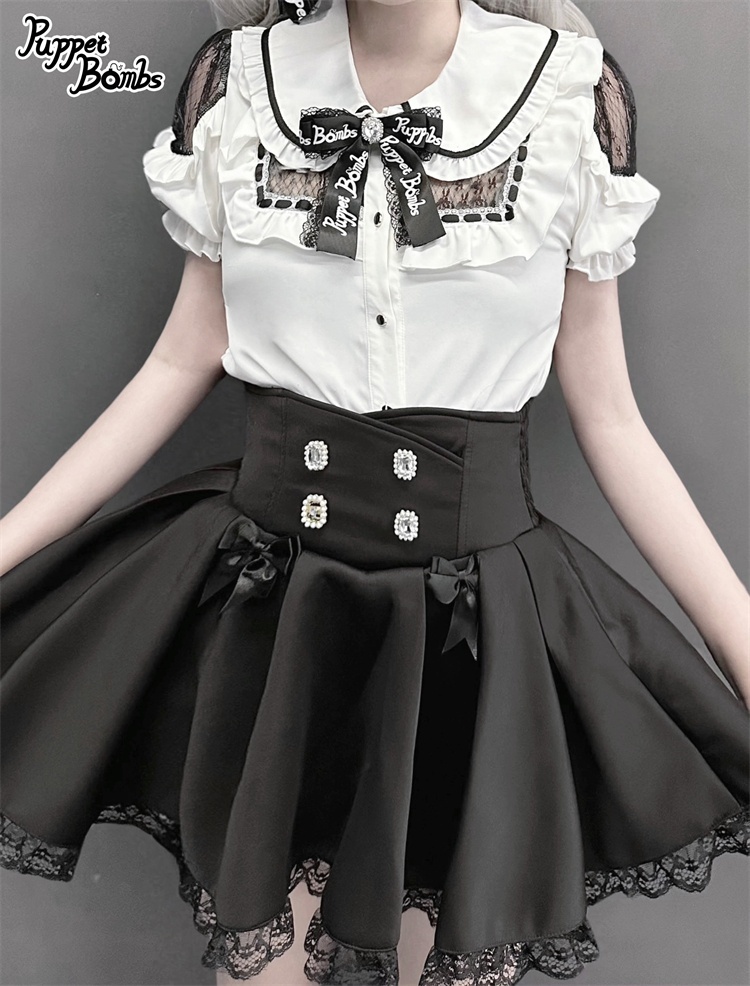 画像5: 【PuppetBombs】Q404 ミニフレアビジュースカパン (5)