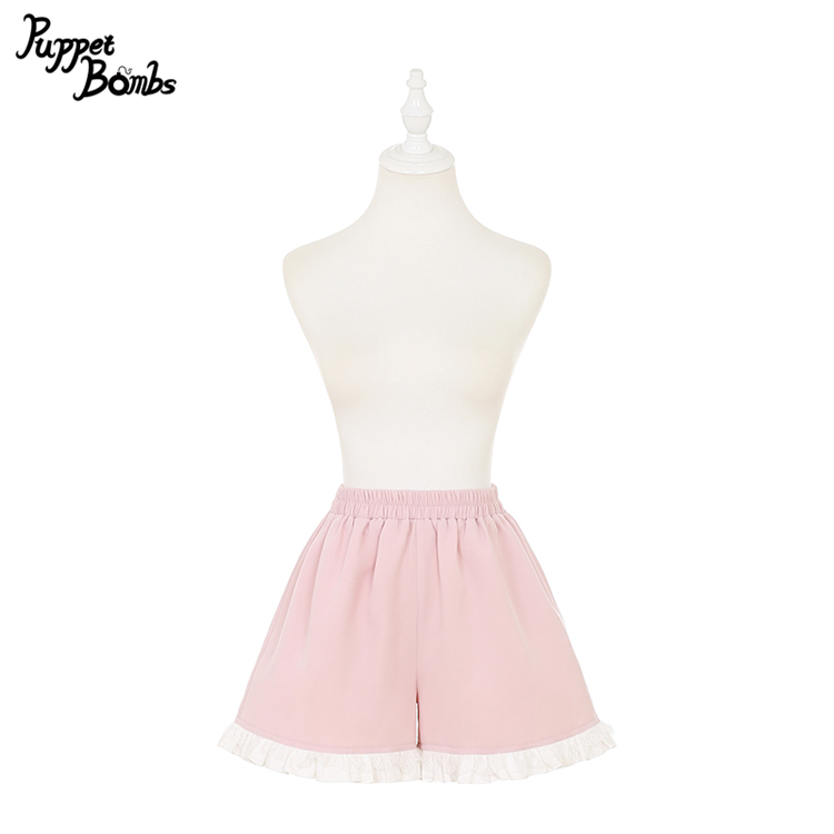 画像3: 【PuppetBombs】Q448はしごレースリボンセーラーセットアップ (3)