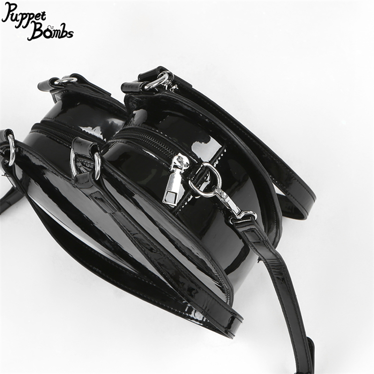 画像7: 【PuppetBombs】QP6 クロス×ハート2wayバッグ【30%OFF】 (7)