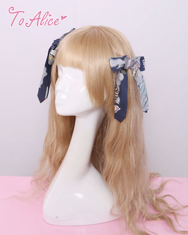 To Alice S百鬼夜行リボン髪飾り 50 Off To Alice