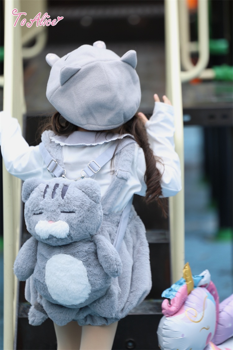 画像7: 【送料無料】【ToAlice Kids】TZC8694 オリジナルネコちゃん 長袖トッ《予約受付》 (7)